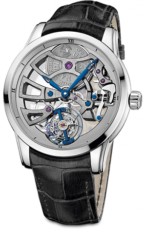 Review Replica Ulysse Nardin Skeleton Tourbillon Manufacture 1700-129 for sale - Click Image to Close